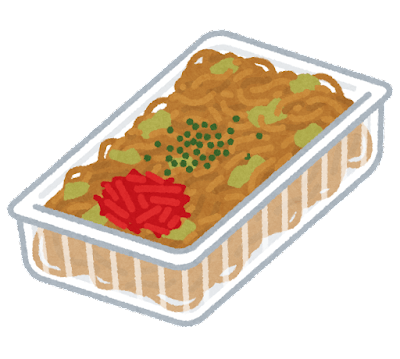 焼きそばのイラスト